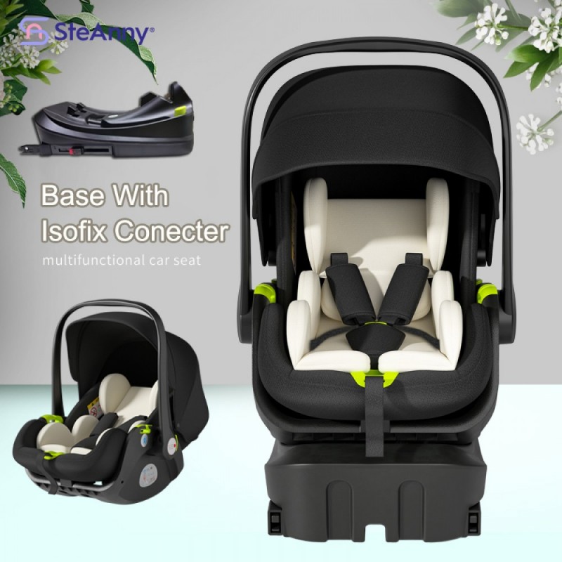 Infant Car Seat Travel System with ISOFIX Connector Base, Suit for install onto Prams Infant Car Seat Travel System with ISOFIX Connector Base, Suit for install onto Prams