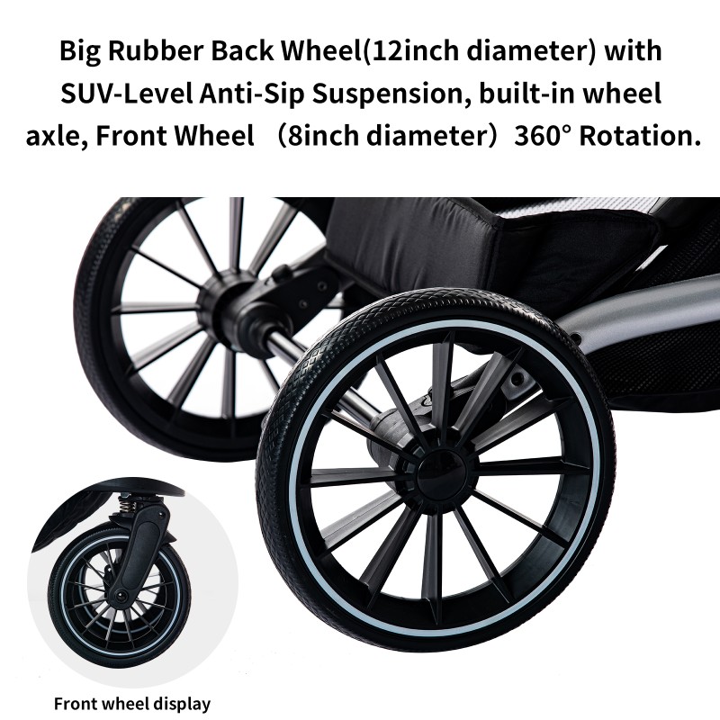 SteAnny Convertible Baby Stroller, Foldable Newborn Pram, Baby Carriage, Standard Stroller Suit Toddler Infant SteAnny Convertible Baby Stroller, Foldable Newborn Pram, Baby Carriage, Standard Stroller Suit Toddler Infant