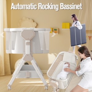 Steanny Electric Rocking Bassinet, Cribs, Beside Sleeper Newborn Co-Sleeper, Baby Sleeping Bed SA705 Steanny Electric Rocking Bassinet, Cribs, Beside Sleeper Newborn Co-Sleeper, Baby Sleeping Bed SA705