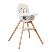 3-in-1 Convertible Baby High Chair with Replaceable Legs and Rocking Bar 3-in-1 Convertible Baby High Chair with Replaceable Legs and Rocking Bar