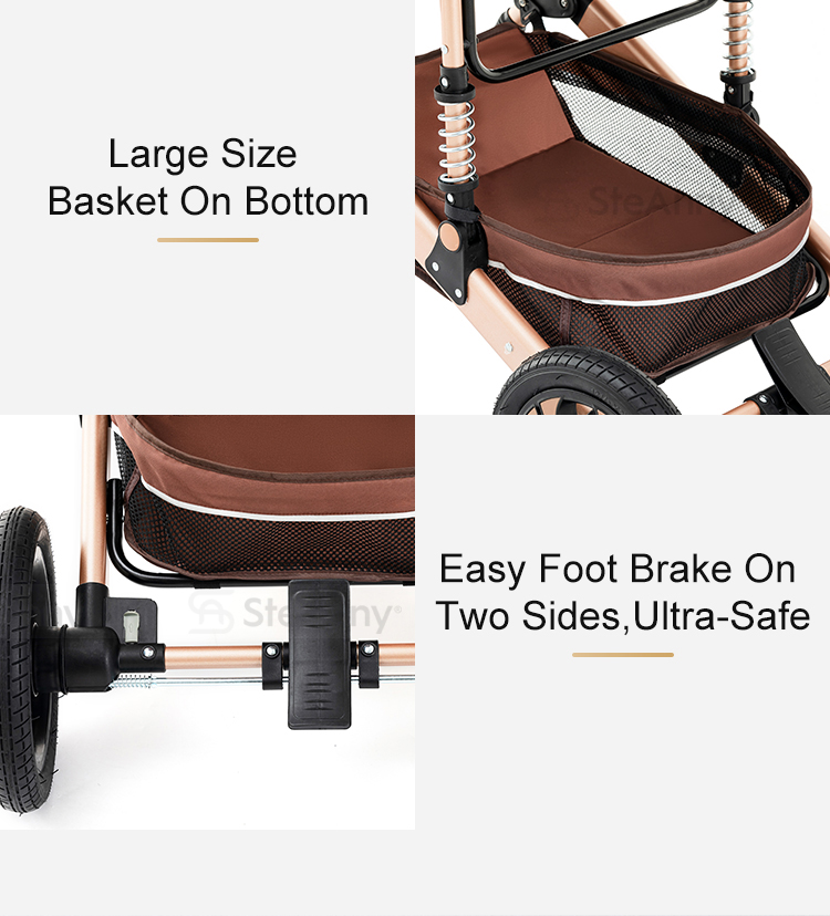 happybuy 3 in 1 stroller