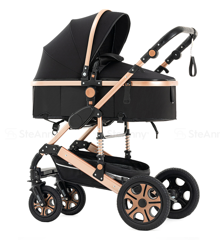 Steanny 5-in-1 Baby Strollers Travel System Newborn Pushchair