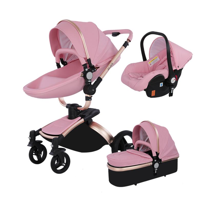 Baby carriage Baby stroller Baby 3 in 1 stroller carrito de bebe 3 piezas  Newborn Baby